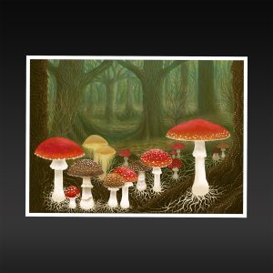Art Print “Amanita Forest” Artworks 16