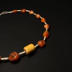 Necklace “Winter Sea” Amber 20