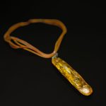 Necklace “The Amber Heat” Amber 20