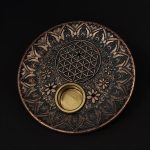 Incense Holder “Flower Of Life” copper Aromatherapy 19