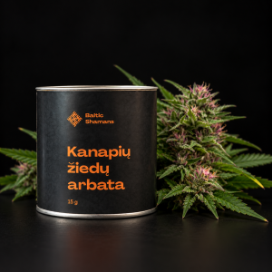 Hemp Flowers Tea, 15 g. (Fresh harvest, only male flowers) Hemp products