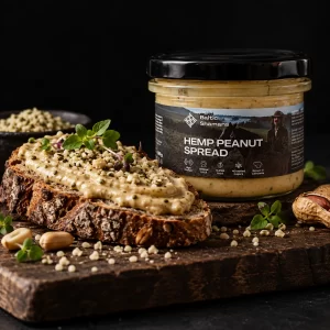 Funkcinis Kanapių ir žemės riešutų kremas, 180 g. Maistas 3