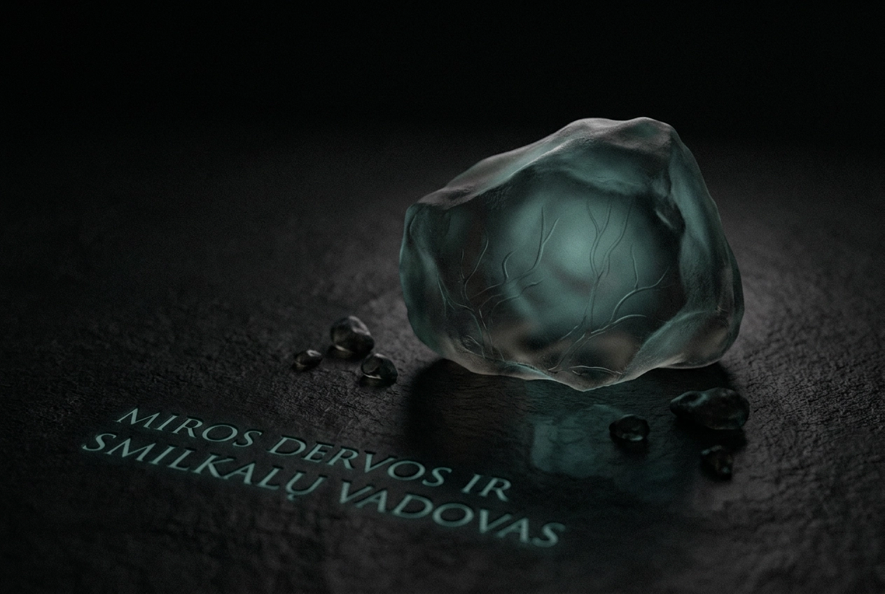 Professional header image for educational tutorial: Miros dervos ir smilkalų vadovas: kaip pasirinkti ir naud...